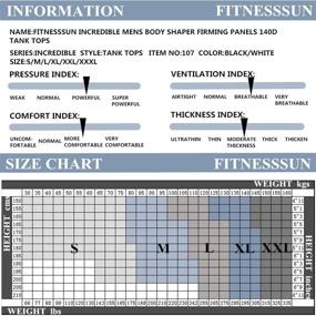 img 3 attached to 💪 Мужская компрессионная майка - моделирующий корсет для спорта, пресса и мышц живота