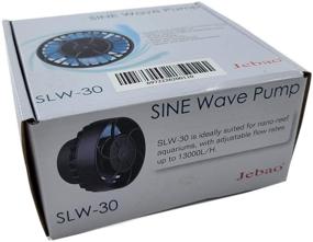 img 3 attached to 🌊 Jebao SLW-30 Compact Wavemaker - Efficient 3434gph Flow, Sleek Black Design