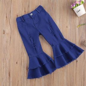 img 3 attached to Dcohmch Winter Bottom Leggings Trousers Girls' Clothing in Leggings