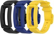 eeweca 3 pack compatible fitbit replacement wearable technology logo