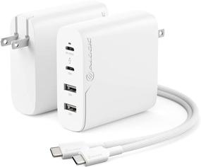 img 4 attached to 🔌 ALOGIC 100W 4-Port PD USB C Wall Charger with GaN Fast Tech, Power Delivery 3.0 for MacBook, M1 Mac, XPS, iPad Pro, iPhone, Galaxy & More