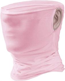 img 4 attached to Copper Fiber Cooling Gaiter Fishing Women's Accessories and Scarves & Wraps