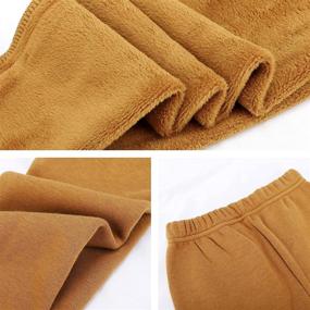 img 1 attached to 👧 KEREDA Girls Winter Warm Pants: Cozy Fleece Lined Leggings for 10-11 Year Olds