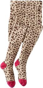 img 1 attached to 🐆 Adorable Country Kids Animal Tights: Leopard Print Girls' Clothing