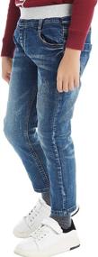 img 1 attached to BYCR Denim Elastic Waist 71500092