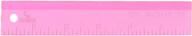 📏 6 inch add-a-quarter pink ruler by cm designs logo