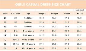 img 1 attached to 👗 Stylish Noomelfish Sleeve Summer Dresses with Pockets - Girls' Clothing