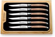 laguiole california french designed knives naturalwood logo