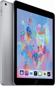 img 2 attached to Восстановленный Apple iPad 6-го поколения 9,7 дюймов WiFi + Сотовая связь (32 ГБ, Серый космос) - Как новый