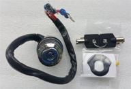 🔑 harley ignition switch for 95-05 dyna and custom models - universal round key 3-position switch logo