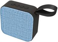 tourister square fabric bluetooth speaker logo