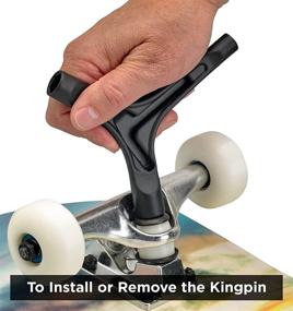 img 2 attached to 🛠️ RADECKAL All in One Skate Tool: The Ultimate T Tool and Y Tool for Easy Skateboard Maintenance and Customization