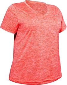 img 1 attached to Under Armour V Neck T Shirt Metallic Sports & Fitness