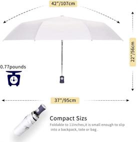 img 2 attached to Compact Rainproof ☂️ Umbrella with Windproof Protection