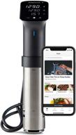 🍳 апарат для приготовления пищи anova sous vide precision cooker pro - 1200 вт, черный/серебряный логотип