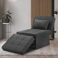 saemoza sofa bed: versatile 4-in-1 ottoman bed with storage bag - modern sleeper convertible chair for small spaces логотип