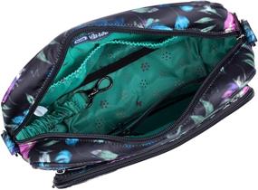 img 1 attached to Lug Ladies' Carousel XL Bag in Shibori Blue - One Size