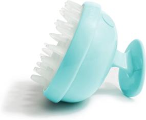 img 2 attached to Experience Blissful Massage with Vanity Planet Groove Scalp Massager! (Bombshell Blue) Find Rejuvenating Handheld Shampoo Brush with 2-Speed Vibrating & Water-Resistance