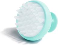 experience blissful massage with vanity planet groove scalp massager! (bombshell blue) find rejuvenating handheld shampoo brush with 2-speed vibrating & water-resistance logo