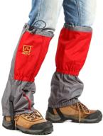 outdoor waterproof gaiters resistant climbing logo