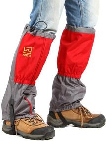 img 4 attached to Outdoor Waterproof Gaiters Resistant Climbing