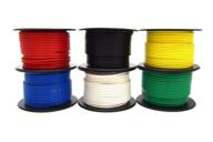🔌 high-quality 18 gauge primary remote power ground hook up wire - ideal for automotive applications - 100 feet - available in 6 colors logo