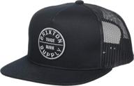 🧢 brixton oath iii mesh cap for men logo