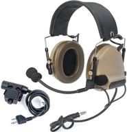 z tactical headset（z051 talk（z113 ken） reduction headphone logo