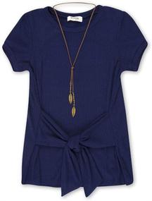 img 1 attached to 💃 Stunning Women's Twist-Front Tunic Top by Speechless - Perfect for Trendy Looks