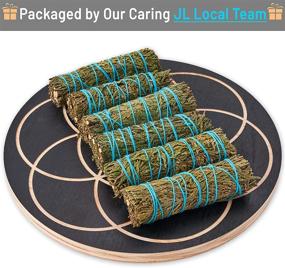 img 2 attached to Natural Cedar Smudge Sticks - Handcrafted, Sustainably Grown 6 Pack for Smoke Cleansing, Smudging, and Home/Office Purification