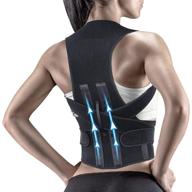 🧘 back brace & posture corrector for women and men – relieve pain, straighten back, and improve posture логотип