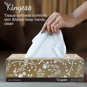 img 3 attached to Kingess Facial Tissues Friendly Tissues