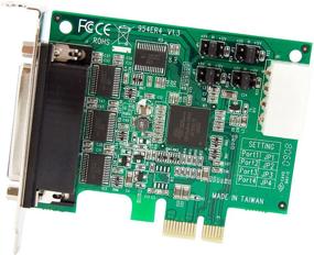 img 2 attached to 🔌 Високопроизводительная карта расширения PCI Express StarTech.com с 4 портами RS232 и UART с 16950 - дизайн низкого профиля (PEX4S952LP)