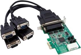 img 4 attached to 🔌 Високопроизводительная карта расширения PCI Express StarTech.com с 4 портами RS232 и UART с 16950 - дизайн низкого профиля (PEX4S952LP)