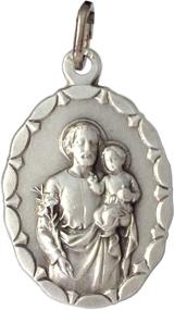 img 4 attached to 100% Italian-made Saint Joseph Medal, honoring the Holy Virgin Mary's Husband