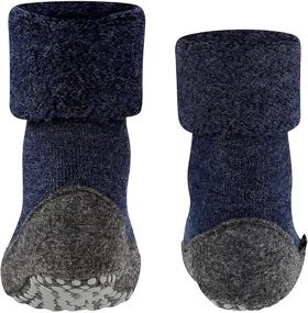 img 3 attached to 🧦 FALKE Cosyshoe Slipper Sock - Unisex Child, Merino Wool, Cozy Warm House Socks for Winter & Fall - Various Colors, 1 Pair