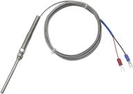 🌡️ t-pro k-type thermocouple temperature sensors with 2m/6.6ft wire and stainless steel probe (50mm probe length) логотип
