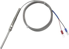 img 3 attached to 🌡️ T-PRO K-Type Thermocouple Temperature Sensors with 2M/6.6Ft Wire and Stainless Steel Probe (50mm Probe Length)