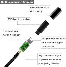 img 3 attached to Apple MFi Certified Lightning to 3.5mm Aux Cord with Charging Port, Audio Charging Cable for iPhone - Works with Car Stereo, Speaker, Headphone, Car Charger - Compatible with iPhone 12/11/11 Pro/XS/XR/8/7