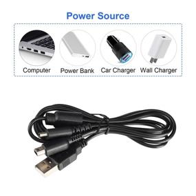 img 2 attached to 🔌 Multi-Compatible USB Charger Cable for Nintendo DS Lite, 3DS, 2DS, DSi (NOT for Nintendo DS)