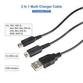 img 3 attached to 🔌 Multi-Compatible USB Charger Cable for Nintendo DS Lite, 3DS, 2DS, DSi (NOT for Nintendo DS)