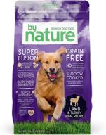 by nature pet foods: usa-made grain free dry dog food with superfood ingredients for enhanced immunity and food sensitivity support logo