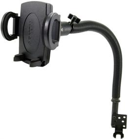 img 1 attached to 📱 15-Inch Black Floor Mount for Mobile Phones and Smartphones by Arkon Universal: Mini Grip Enhancer