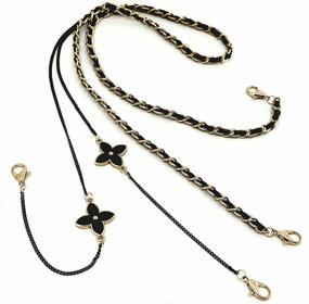 img 4 attached to 💎 Silver Eyeglasses Holder Sunglasses Necklace