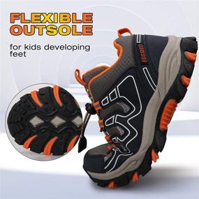 img 1 attached to Eggseed Sneakers Resistant Breathable FitnessLittle Boys' Shoes and Outdoor