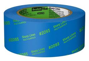 img 3 attached to ScotchBlue Sharp Lines Painters Tape Painting Supplies & Wall Treatments