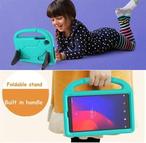 img 2 attached to MENZO Alcatel Joy Tab 2 Case For Kids Tablet Accessories for Bags, Cases & Sleeves