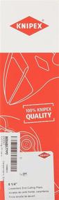 img 1 attached to 🔪 Кусачки для точечной резки для столяров KNIPEX (5001210): эффективный инструмент для точной резки.