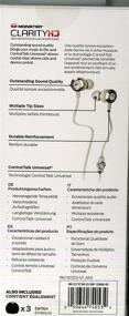 img 3 attached to Белые наушники Monster Clarity HD In-Ear - повышенная оптимизация для поисковых систем