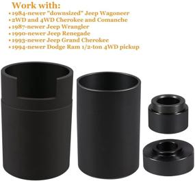 img 2 attached to Enhance Suspension Performance with Sunluway Jeep & Dodge Ball Joint Service Adapter